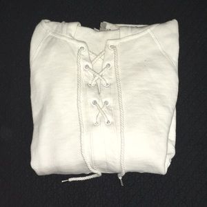 Talbots Lace-up Tunic